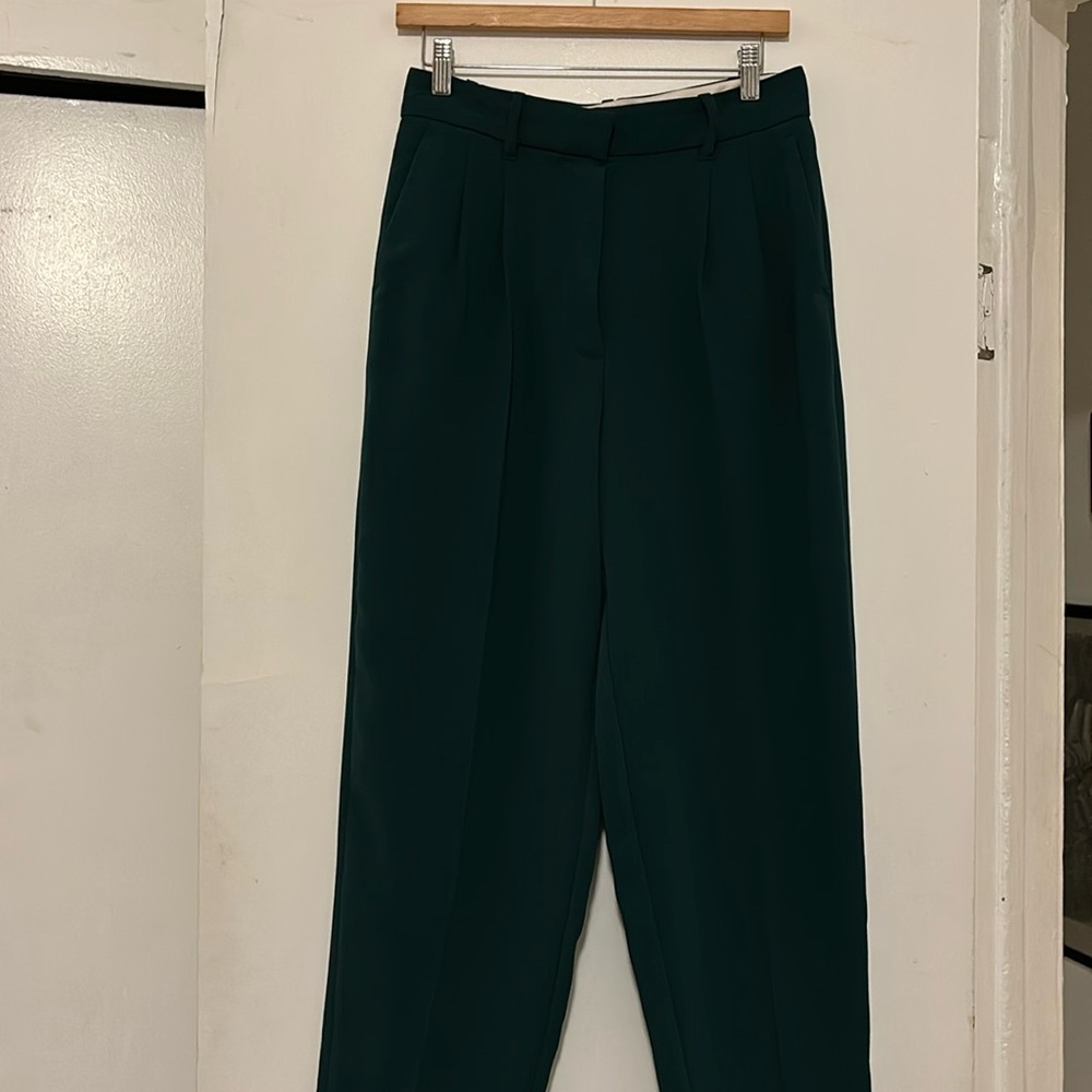 Aritzia Wilfred Effortless Pant in Green